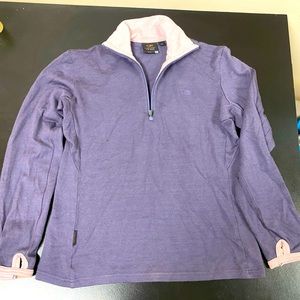 Icebreaker medium weight merino wool too. Lavender.